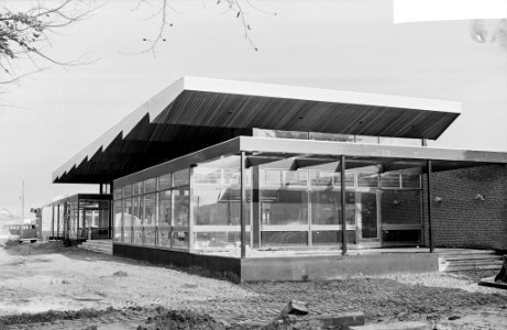 Het nieuwe station van de NS te Emmen, Bestanddeelnr 918-5609