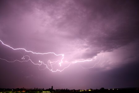 France thunderstorms lightning
