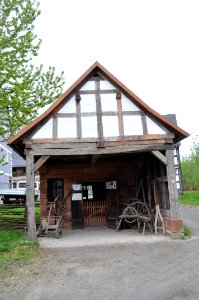 Hessenpark, Stellmacherwerkstatt aus Münchhausen