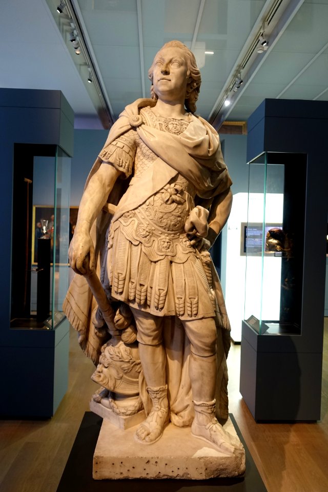Herzog Carl Eugen von Wurttemberg as Commander, by Pierre Francois Lejeune, Stuttgart, 1778 - Landesmuseum Württemberg - Stuttgart, Germany - DSC03181