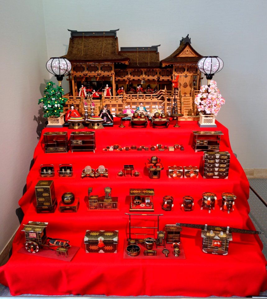 Hina dolls palace, Japan, Kyoto, Taisho period - Matsuoka Museum of Art - Tokyo, Japan - DSC07386