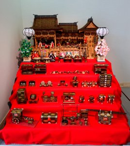 Hina dolls palace, Japan, Kyoto, Taisho period - Matsuoka Museum of Art - Tokyo, Japan - DSC07386