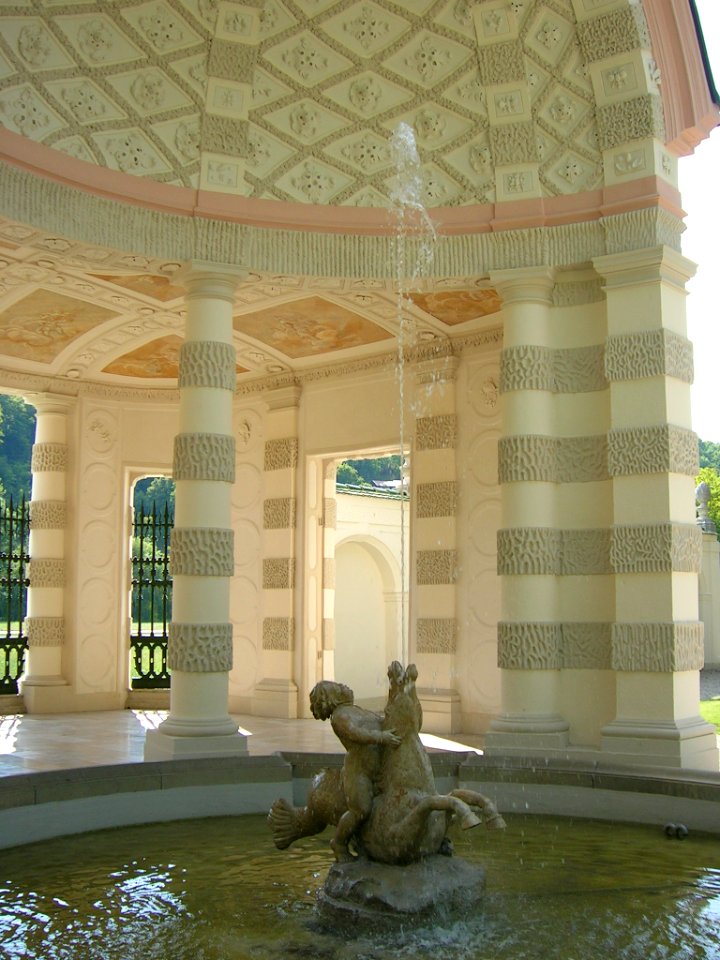 Hofgarten Eichstätt -Brunnen Pavillon 2