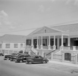 Het Departement van Financiën aan het Wilhelminaplein in Willemstad op Curaçao, Bestanddeelnr 252-7104