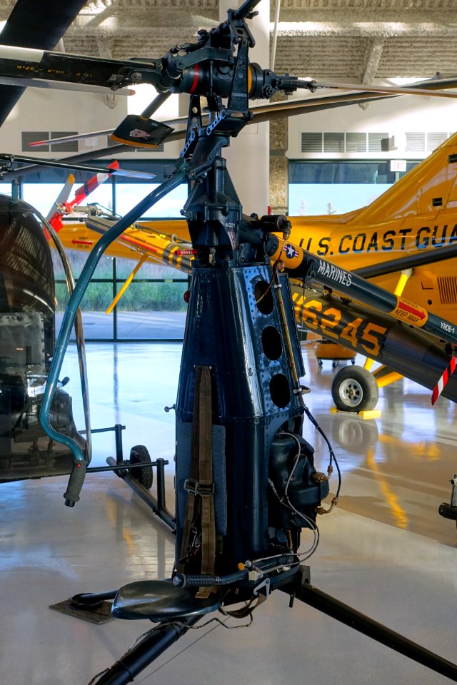 Hiller XROE-1 Rotorcycle, 1957 - Evergreen Aviation & Space Museum - McMinnville, Oregon - DSC00948