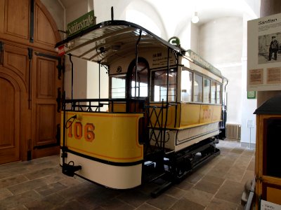 Horse tram car of Dresden, No. 106 pic2