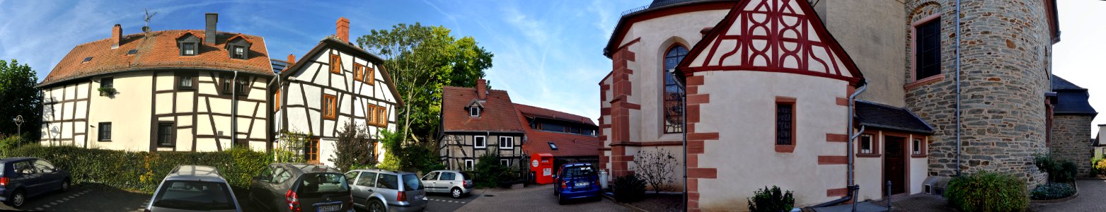 Hofheim, Rückseite Peter Paul
