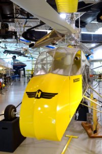 Hiller XH-44 helicopter, reproduction, view 2 - Hiller Aviation Museum - San Carlos, California - DSC03170