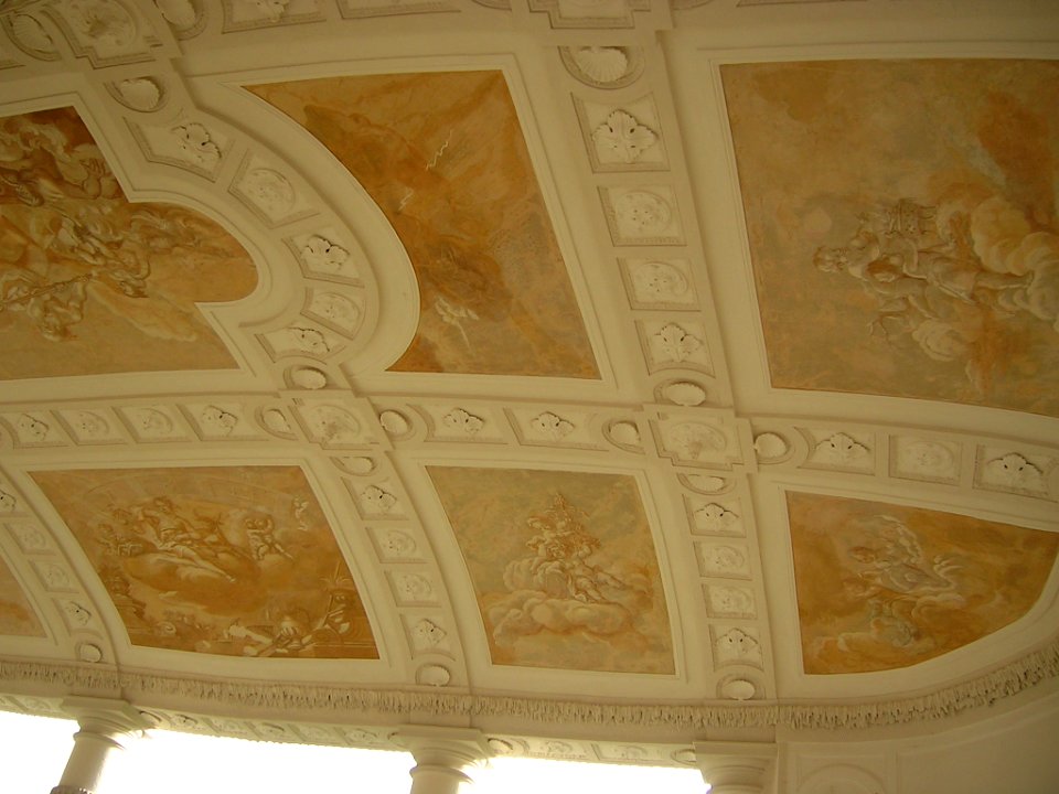 Hofgarten Eichstätt -Fresko Pavillon Mitte (3)