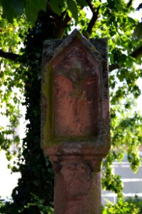 Hochheim, Burgeffstraße, Bildstock, Detail