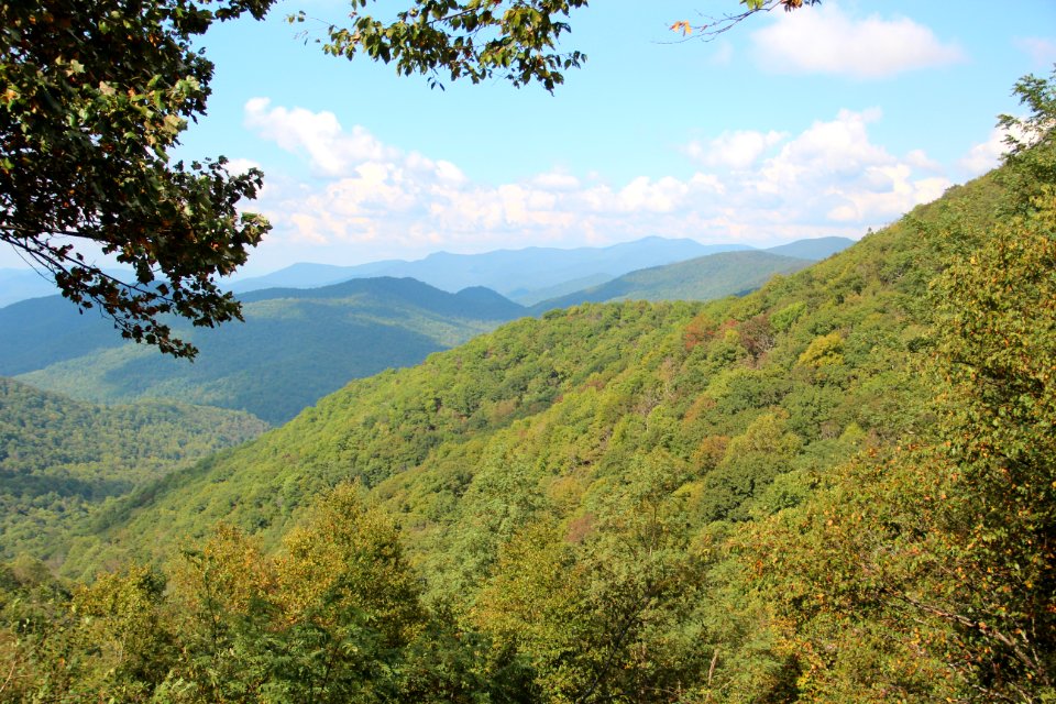 Hogpen Gap view, Oct 2018 2