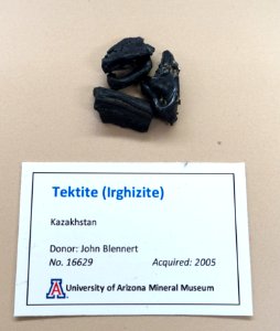 Irghizite, Kazakhstan - University of Arizona Mineral Museum - University of Arizona - Tucson, AZ - DSC08491 photo