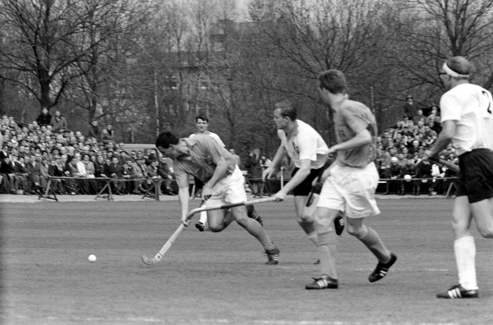 Hockey Nederland tegen Duitsland (heren) 1-0 spelmoment, Bestanddeelnr 913-8231