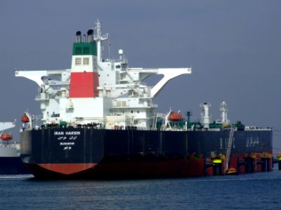 Iran Harsin p1 docked at the Caland canal, Port of Rotterdam, Holland 18-May-2007