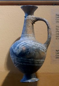 Juglet, Base Ring II Ware, Late Cypriot, 1995.10.530 - Cesnola Collection, Harvard Semitic Museum - Cambridge, MA - DSC06311