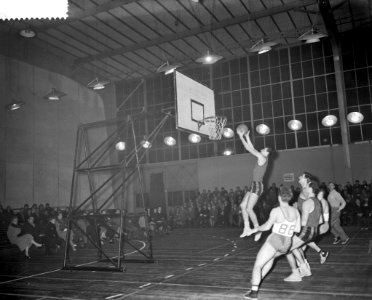 Internationaal Basketballtoernooi in de Apollohal te Amsterdam, Bestanddeelnr 910-0567