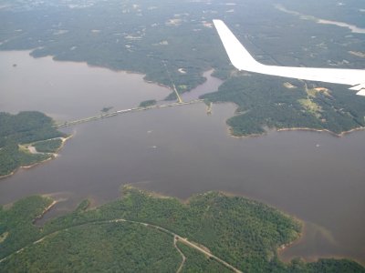 Jordan Lake aerial view 2