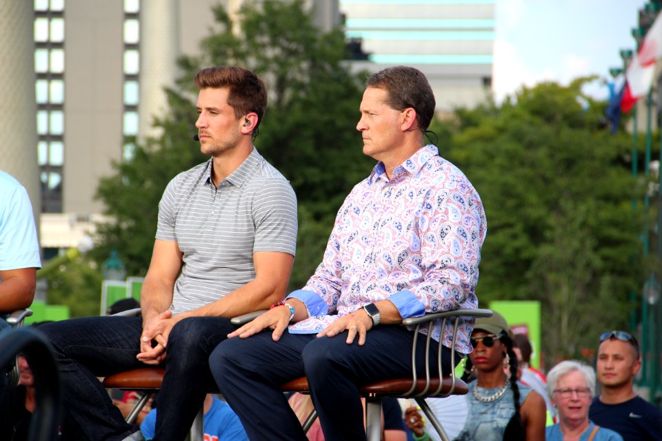 Jordan Rodgers, Gene Chizik - 2018 SEC Summerfest