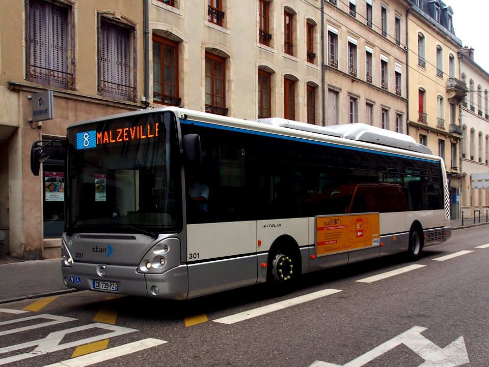 Irisbus Citelis line 8 in Nancy