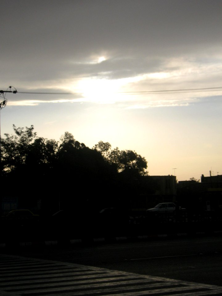 Jomhouri (Republic) blv - at evening - Nishapur 14