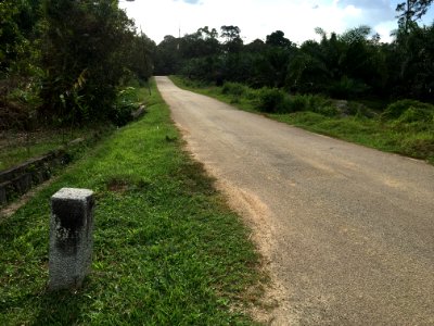 Johor-Melaka boundary stone asahan 3