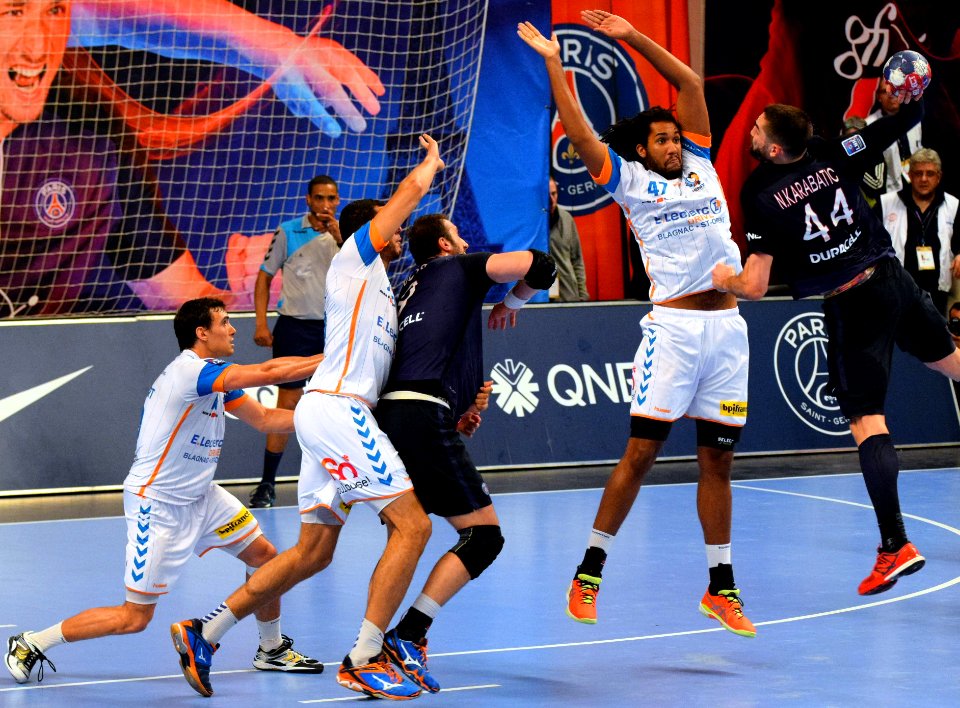Jordan Bonilauri-Nikola Karabatic-20160416-PSG-TOULOUSE