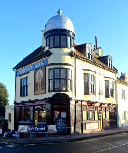Jolly Brewer Pub, Ditchling Road, Round Hill, Brighton (December 2013)