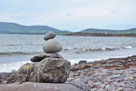 Stone nature coast photo