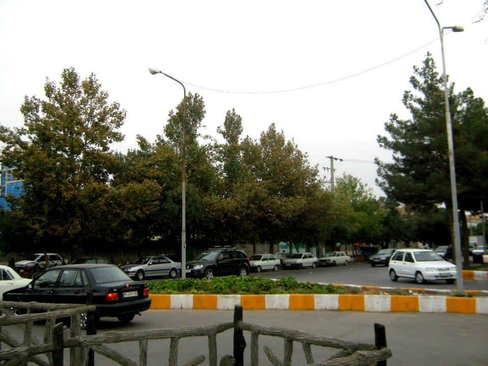 Jomhouri (Republic) blv - at evening - Nishapur 01