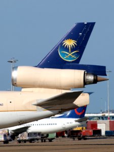 HZ-AND - Saudi Arabian Airlines taxiing 29july2013 pic2