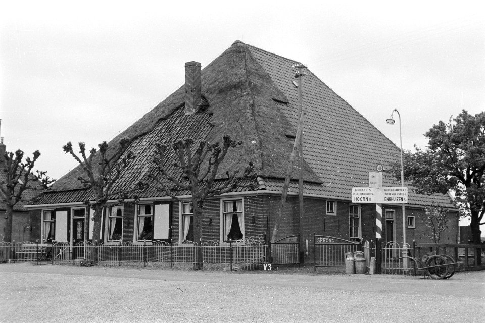 Huis De Driesprong aan de Westerbuurt te Venhuizen ruilverkaveling Het Groots, Bestanddeelnr 170-2112