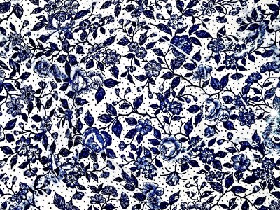 White background dark blue rose pattern background image