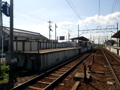 Ichinobe station east bound platform 20201014