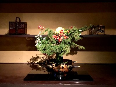 Ikebana exhibition at Meguro Gajoen 2018 29