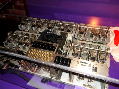 JADE, Japanese Type-97 cipher machine captured in Saipan in June 1944 - National Cryptologic Museum - DSC07849