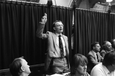 Janmaat (Centrumpartij) legt de eed af, Bestanddeelnr 932-3270