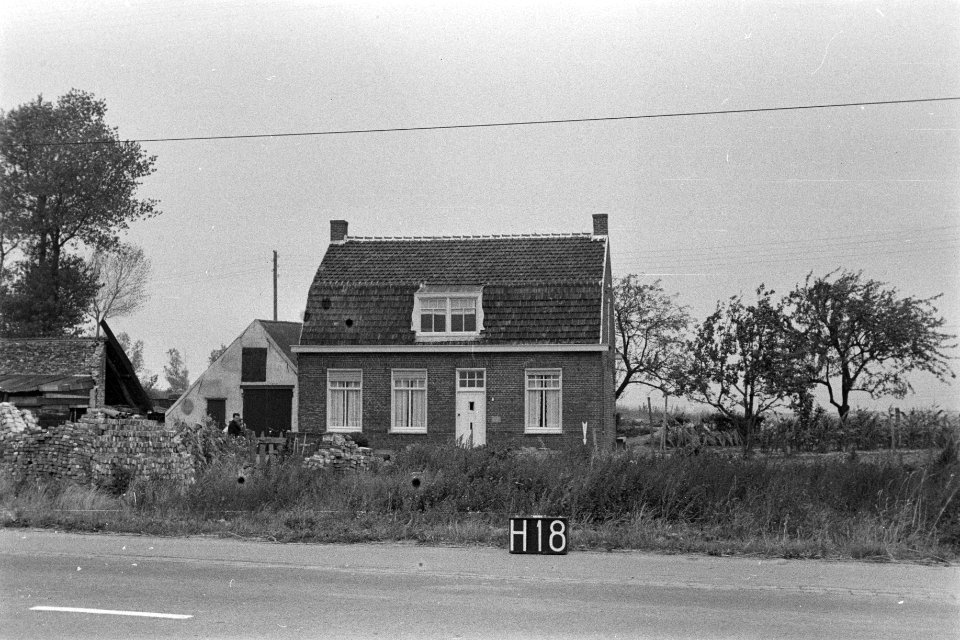 Huis bij Halsteren (ruilverkaveling Halsteren), Bestanddeelnr 170-2448