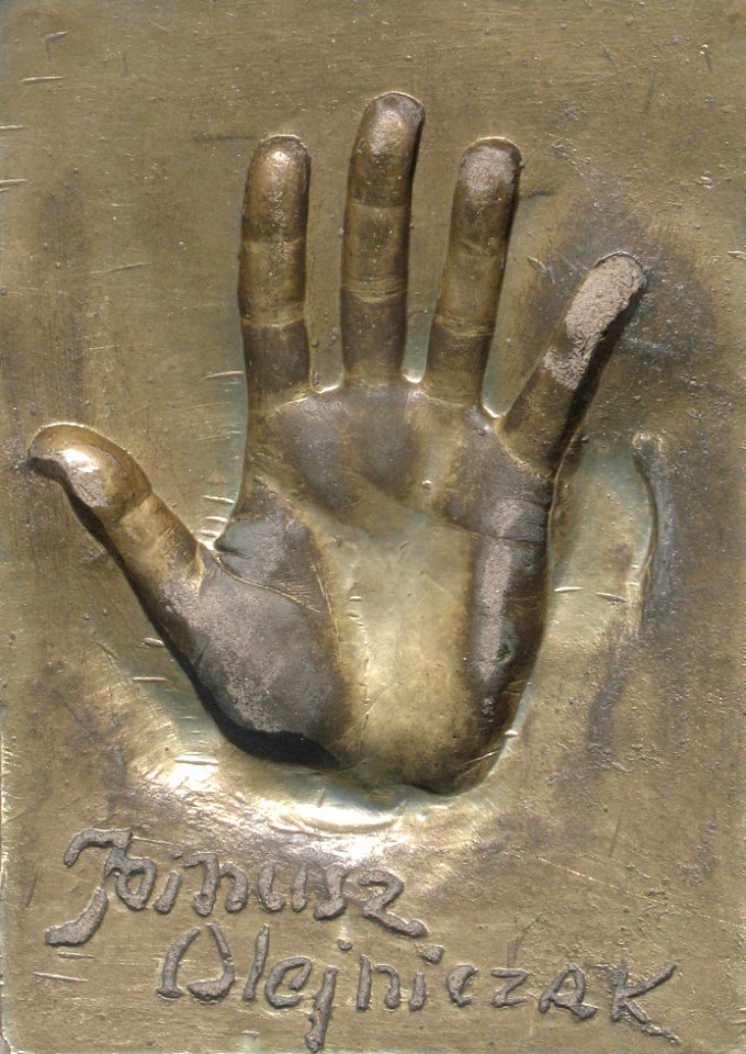 Janusz Olejniczak odcisk