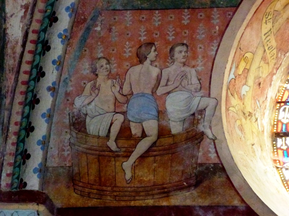 Jandun (Ardennes) église Notre-Dame, fresque 05