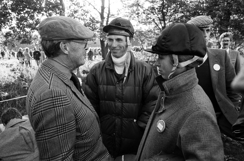 Internationale Military te Boekelo, Prins Bernhard, Prinses Anne en Mark Philips, Bestanddeelnr 931-1061
