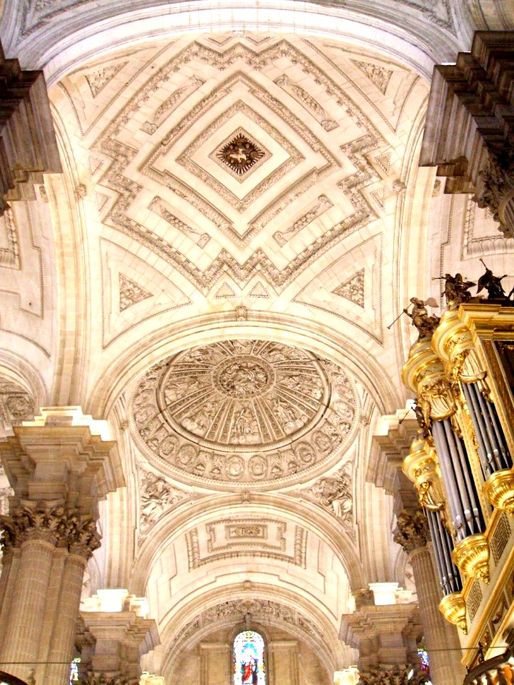 Jaén - Catedral, bóvedas 02