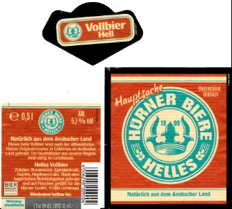 Hürner GmbH - Hürner Biere Helles