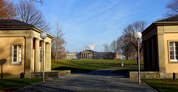 Guardhouses and schloss - Schloss Rosenstein - Stuttgart, Germany - DSC01638