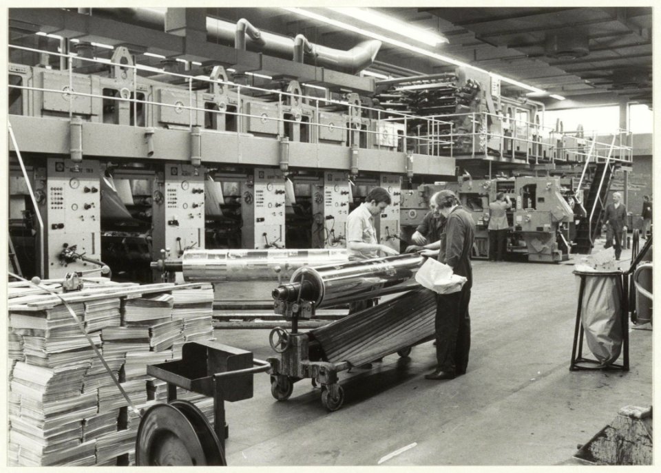 Hal van de Nederlandse Rotogravure Maatschappij. NL-HlmNHA 54031343