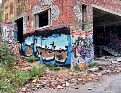 Graffiti at Kolkos, Tampere Aug2012