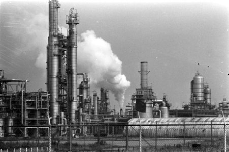 Gulf raffinaderij, Rozenburg, Bestanddeelnr 924-8258