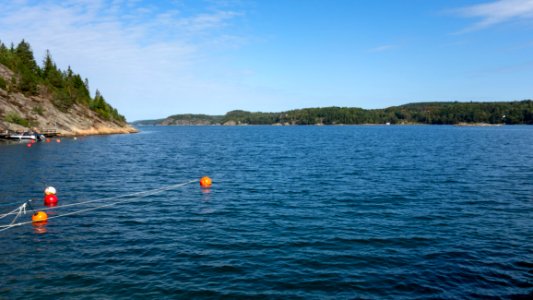 Gullmarn fjord north of Sämstad photo