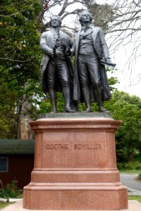 Goethe-Schiller Monument - Golden Gate, San Francisco, CA - DSC05349