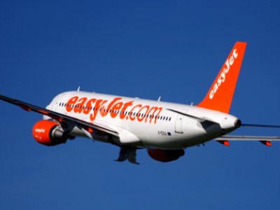 G-EZUL easyJet Airbus A320-214 takeoff from Schiphol (AMS - EHAM), The Netherlands, 11june2014, pic-2