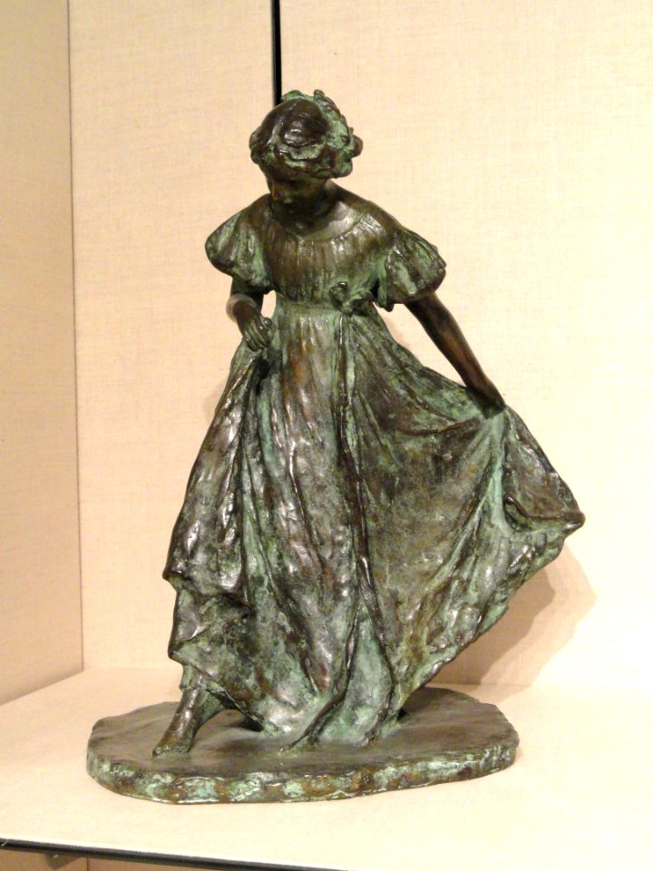 Girl Dancing by Bessie Potter Vonnoh, 1897 - Corcoran Gallery of Art - DSC01277